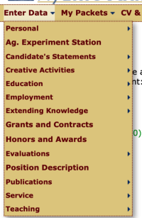 A screenshot of the MIV Sidebar